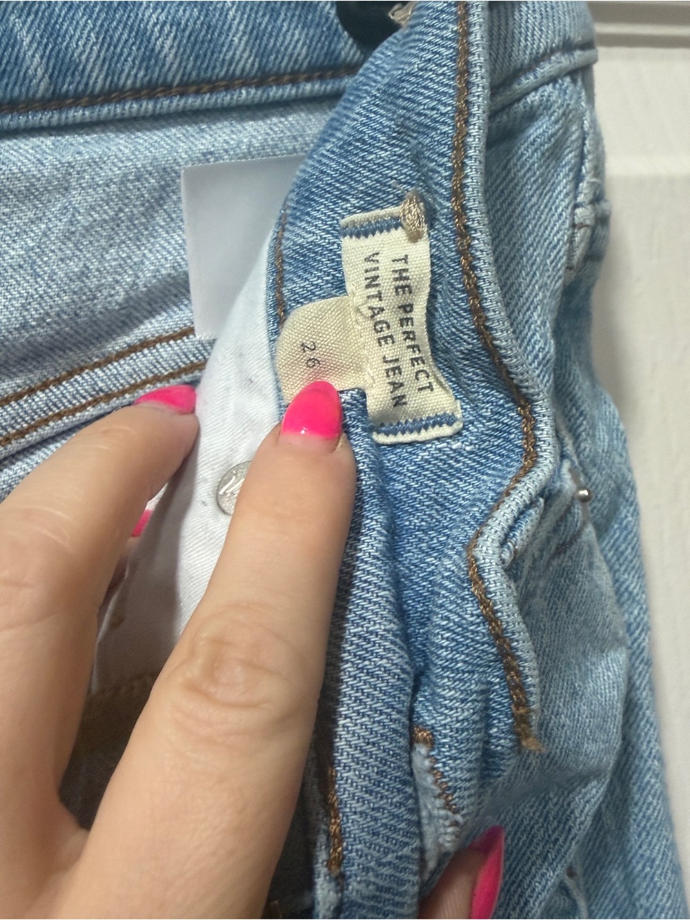 Madewell Light Blue High-Rise Women's Jeans - Picture 3 of 5